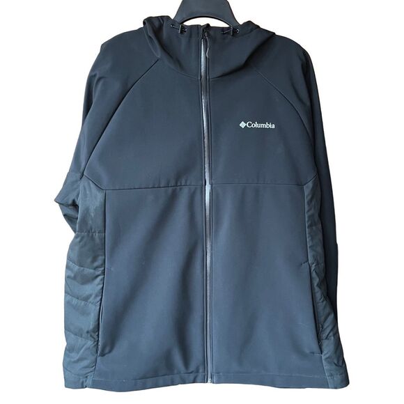 Columbia Omni Heat Jacket Coat Mens XXL - Black - Picture 5 of 10